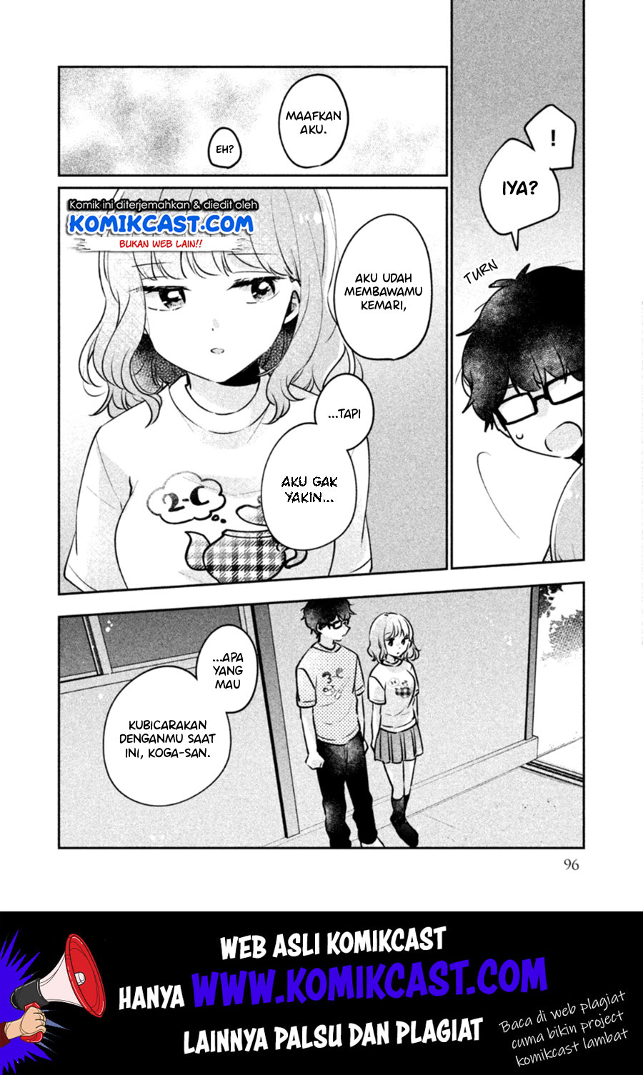 It’s Not Meguro-san’s First Time Chapter 24 Bahasa Indonesia